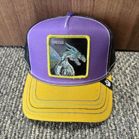 Goorin Baseball Snapback Hat Cap Hammer and Spike Boss Dragon Insert Coin Vol. 2